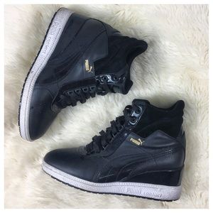 puma sneaker wedges